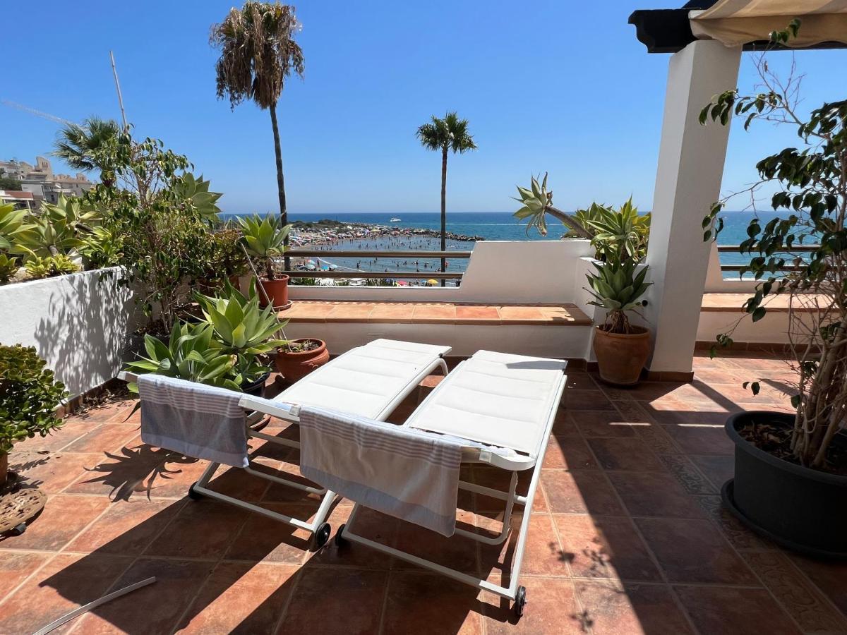 Playa Cristo Amazing Beach Terrace Appartment เอสเตโปนา ภายนอก รูปภาพ