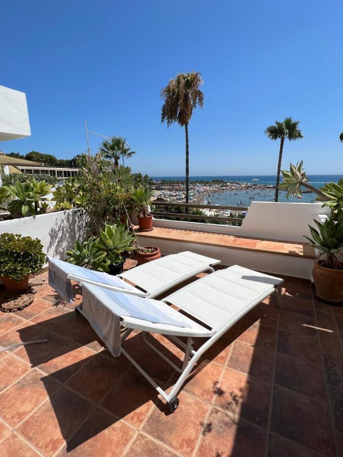 Playa Cristo Amazing Beach Terrace Appartment เอสเตโปนา ภายนอก รูปภาพ
