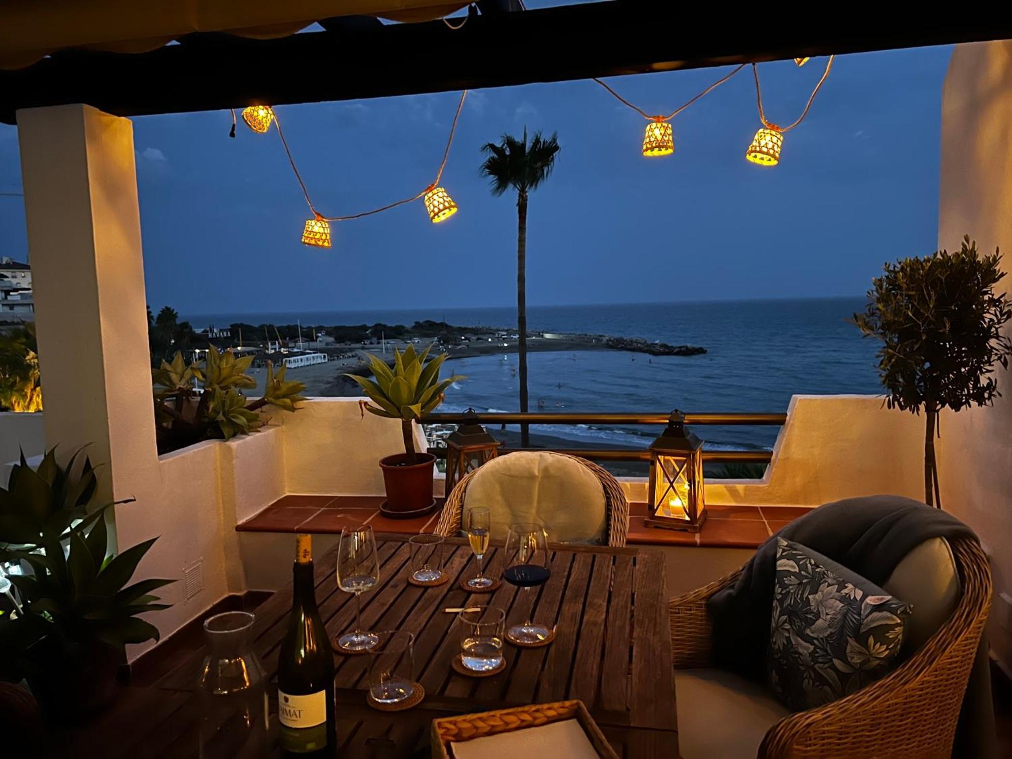Playa Cristo Amazing Beach Terrace Appartment เอสเตโปนา ภายนอก รูปภาพ